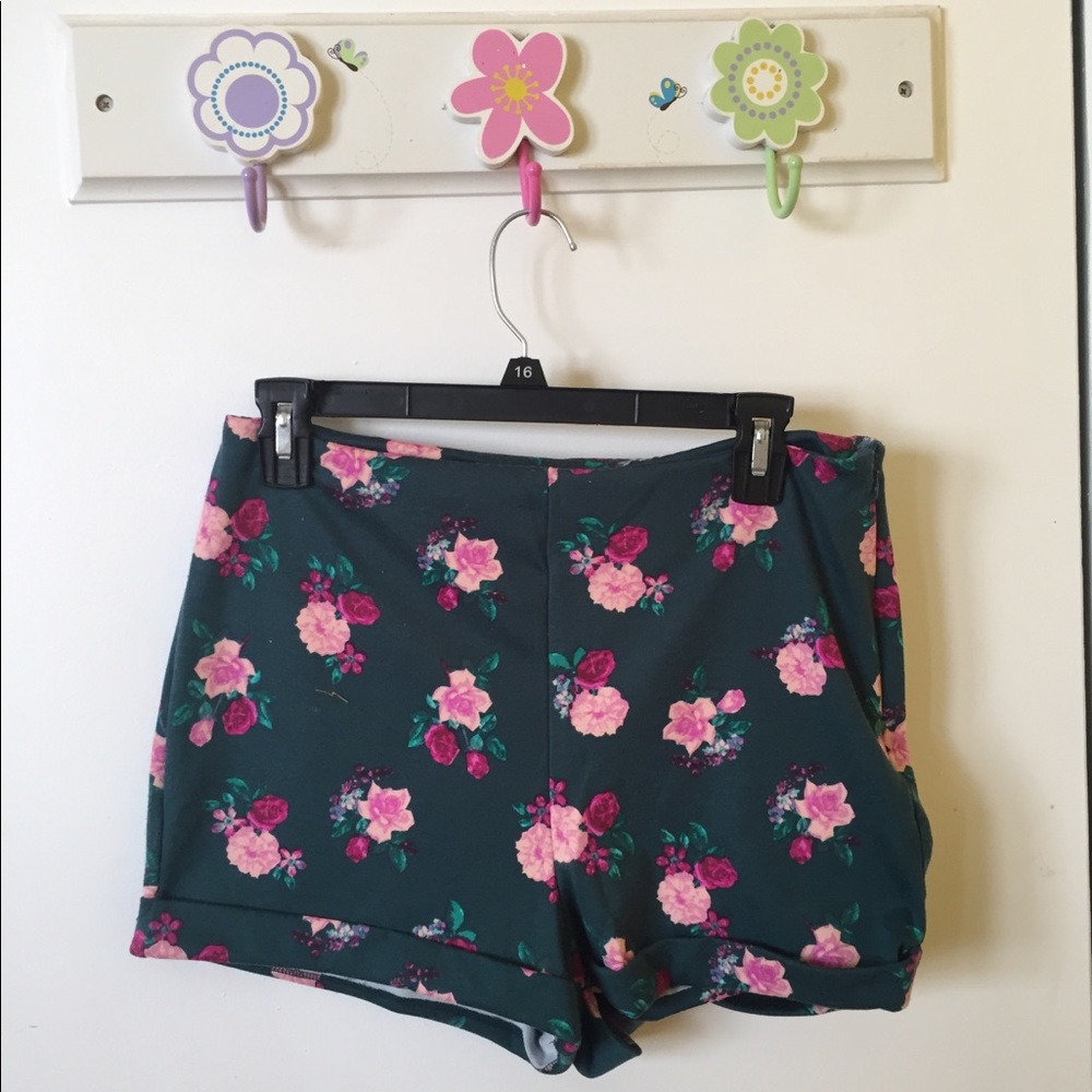 High waisted shorts